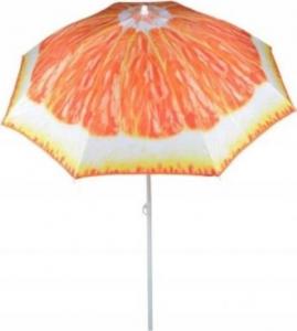 Ołer Garden Parasol ogrodowy plażowy POLY 180 cm wzór pomarańcza 1