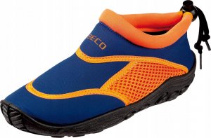 Apparel Aqua shoes for kids BECO 92171 63 size 27 blue/orange 1