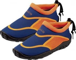 Apparel Aqua shoes for kids BECO 92171 63 size 30 blue/orange 1
