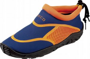 Apparel Aqua shoes for kids BECO 92171 63 size 35 blue/orange 1