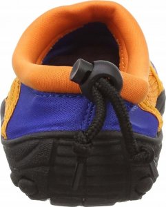 Apparel Aqua shoes for kids BECO 92171 63 size 35 blue/orange 3