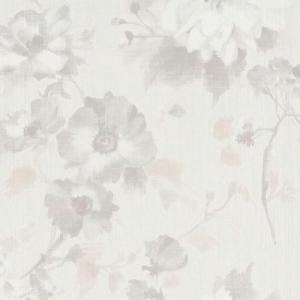 Polami Tapeta winylowa w kwiaty biała 10 m Erismann 1