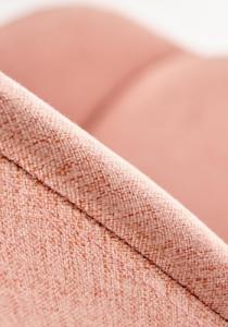 Krzesło biurowe Halmar Falcao Różowe 5