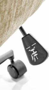 Krzesło biurowe Halmar Flores Beżowe 8