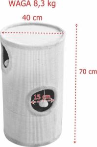 Bituxx Drapak dla kota tuba beżowo-brązowa 70CM sizalowa BITUXX 6