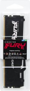 Pamięć Kingston Fury Beast RGB, DDR5, 32 GB, 5200MHz, CL40 (KF552C40BBA-32) 5