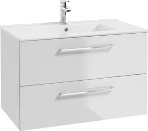 Deftrans 207-D-05013+1520 DEFTRANS KOMPLET GAMA LUMI BLACK 50 2D WHITE (SZAFKA+UMYWALKA) // DEF.207-D-05013+1520 1