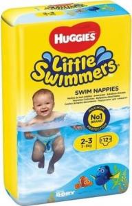 Pieluszki Huggies Little Swimmers 2-3, 3-8 kg, 12 szt. 1