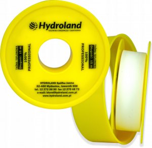 Hydroland TAŚMA TEFLON.GAZOWA 19MM X15MX0.20MM // A.TEFLON.G.19X15 8