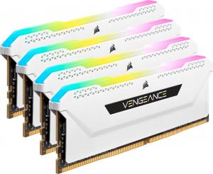 Pamięć Corsair Vengeance RGB PRO SL, DDR4, 32 GB, 3600MHz, CL18 (CMH32GX4M4D3600C18W) 2