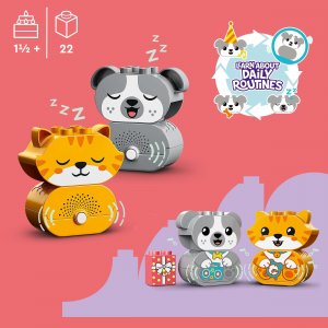 LEGO Duplo Mój pierwszy szczeniak i kotek z odgłosami (10977) 3