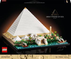 LEGO Architecture Piramida Cheopsa (21058) 1
