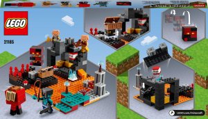 LEGO Minecraft Bastion w Netherze (21185) 2