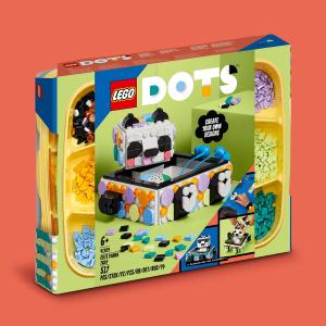 LEGO Dots Pojemnik z uroczą pandą (41959) 4