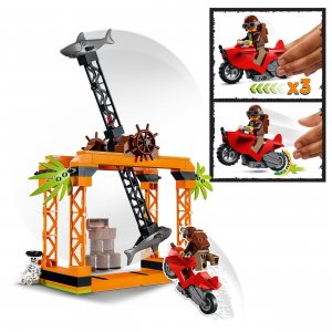 LEGO City Wyzwanie kaskaderskie: atak rekina (60342) 2