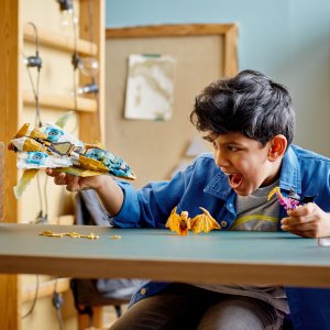 LEGO Ninjago Złoty smoczy odrzutowiec Zane’a (71770) 12