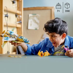 LEGO Ninjago Złoty smoczy odrzutowiec Zane’a (71770) 6