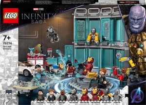 LEGO Marvel Zbrojownia Iron Mana (76216) 1