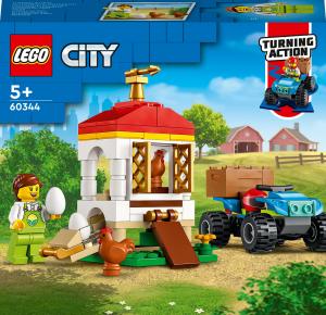 LEGO City Kurnik z kurczakami (60344) 1