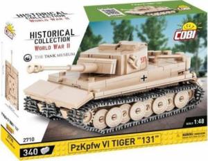 Cobi 2710 Historical Collection WWII Czołg PzKpfw VI Tiger 131 340 klocków 1