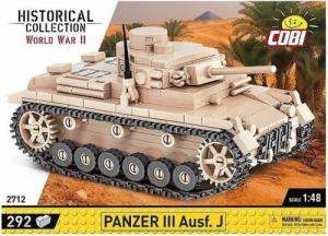 Cobi COBI 2712 Historical Collection WWII Czołg Panzer III Ausf. J 292 klocki 1