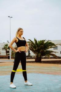 4yourhealth Guma oporowa do ćwiczeń MINI BAND 5-10KG żółta 3