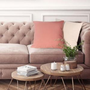 Eurofirany POSZEWKA LEN 4 45X45 CM CIEMNOZIELONY 3