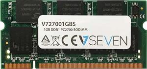 Pamięć do laptopa V7 SODIMM, DDR, 1 GB, 333 MHz, CL2.5 (V727001GBS) 1