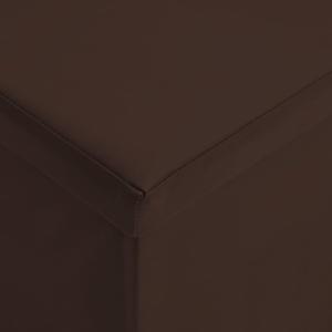 vidaXL vidaXL Składana ławka ze schowkiem, brązowa, PVC 6