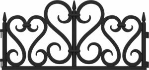 vidaXL Obrzeża trawnikowe, 17 szt., czarne, 10 m, PP 3