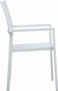 vidaXL vidaXL 5-częściowy zestaw mebli ogrodowych, biały 6