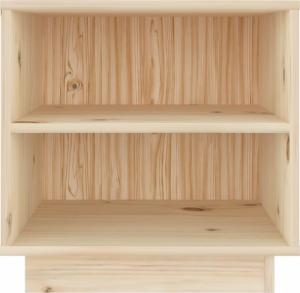 vidaXL vidaXL Szafki nocne, 2 szt., 40x34x40 cm, lite drewno sosnowe 6
