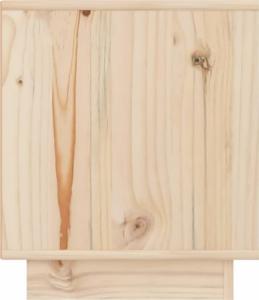 vidaXL vidaXL Szafki nocne, 2 szt., 40x34x40 cm, lite drewno sosnowe 7