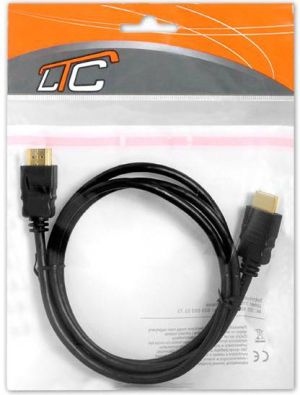 Kabel LTC HDMI - HDMI 3m czarny (LXHD75) 1