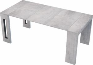 Selsey SELSEY Włoski stół rozkładany Roma 80x45-186 cm Beton 1