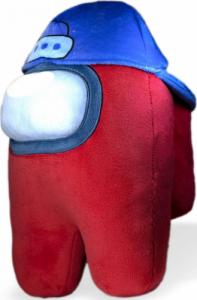 P.M.I Among Us Duża pluszowa maskotka czerwona postać 26 cm 3