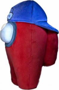 P.M.I Among Us Duża pluszowa maskotka czerwona postać 26 cm 4