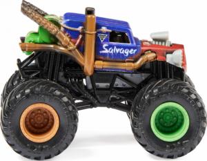 Spin Master Monster Jam 2 ciężarówki zestaw Salvager i Double Decker 3