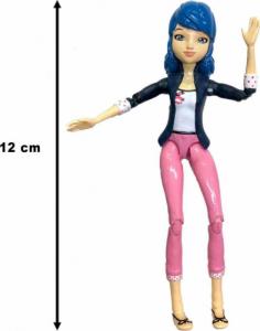 Playmates Toys Miraculous Biedronka Figurki Marinette + Czarny Kot i akcesoria 4