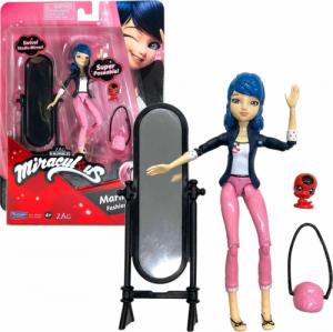 Playmates Toys Miraculous Biedronka Figurki Marinette + Czarny Kot i akcesoria 5