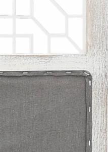 vidaXL Parawan 3-panelowy, szary, 105 x 165 cm, tkanina 6