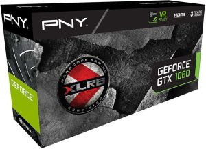 Karta graficzna PNY GeForce GTX 1060 XLR8 OC GAMING 6GB GDDR5 (192 Bit) HDMI, DVI, 3xDP, BOX (KF1060GTXXG6GEPB) 4