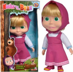 Simba Masza i niedźwiedź Misza śmiejąca się maskotka i chichocząca lalka Simba 5