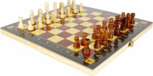 Mega Creative Szachy drewniane Zestaw klasycznych gier 2w1 w skrzynce 4