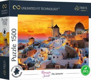 Trefl Puzzle 1500 Oia, Santorini Unlimited Fit Technology 1