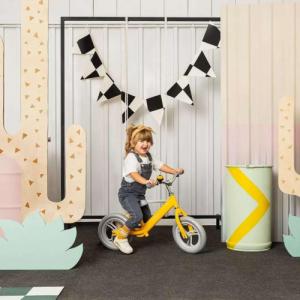 Rowerek biegowy skiddoü Rowerek biegowy Nils żółty 5