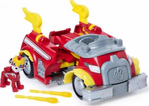 Spin Master Psi Patrol Marshall i Chase + doładowane pojazdy Mighty Pups Kosmopieski 2