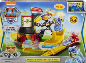 Spin Master Psi Patrol Mighty Pups tor Potężny Meteor i 7 pojazdów metalowych 13