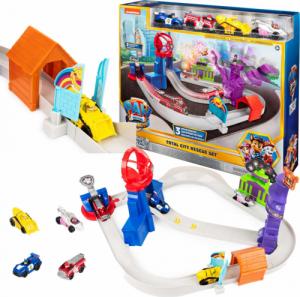 Spin Master Psi Patrol Movie Duży Zestaw Uratuj Miasto + 4 pojazdy metalowe 1
