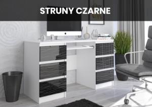 Biurko Mobene Modern N-32 Białe 140 cm x 50 cm 4